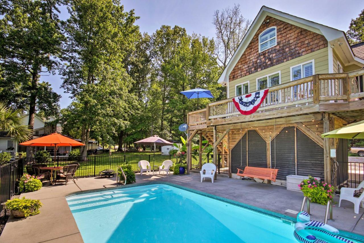 Camden Home On Lake Wateree With Boat Dock! Winnsboro Esterno foto