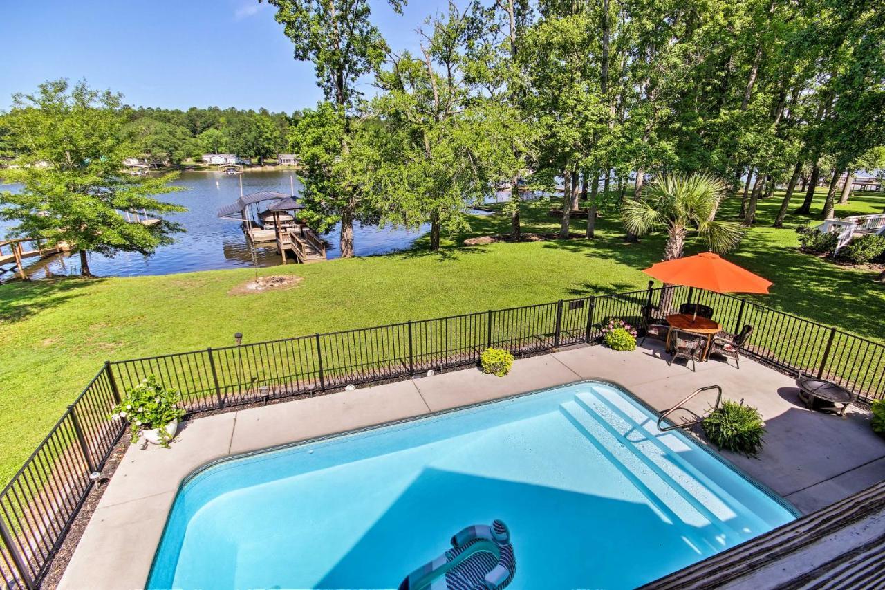 Camden Home On Lake Wateree With Boat Dock! Winnsboro Esterno foto